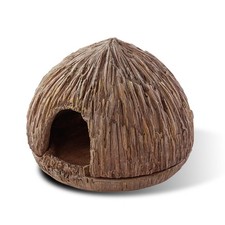 Exo Terra Coconut Cave Reptile Terrarium Hideout for Frogs  Amphibians
