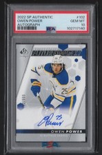 2022-23 SP Authentic Future Watch Rookie Autograph Owen Power 182/999 PSA 10 !!