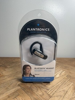 Plantronics Explorer 220 Ear-Hook Hands Free Bluetooth Headset Brand New