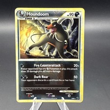 Houndoom Crosshatch Holo 5/90 Undaunted League Promo Pokemon Card