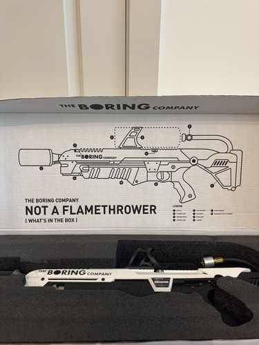 “Not A Flamethrower” by The Boring Company NIB - Picture 5 of 8