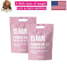 15 Min Pamper Me Kit Duo Pack Korean Spa Skincare Gift Sets for Women-Head to...