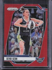 2024 Panini Prizm WNBA #92 Sevgi Uzun Red Prizms #/299