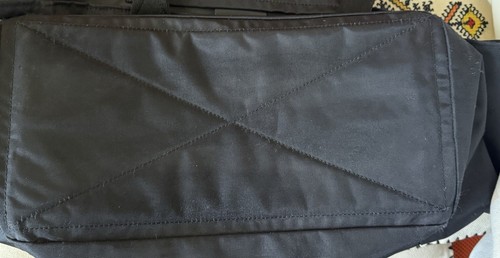 MARC JACOBS Biker Nylon Tote Large Black Bag Leather Accent - Picture 11 of 21