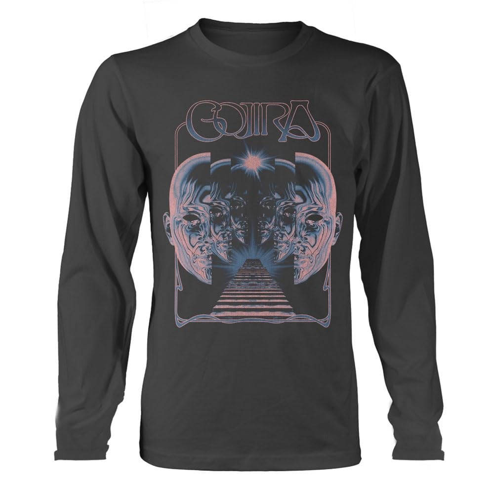 Gojira T Shirt Cycles Inner Expansion Band Logo Official Mens Black Long Sleeve