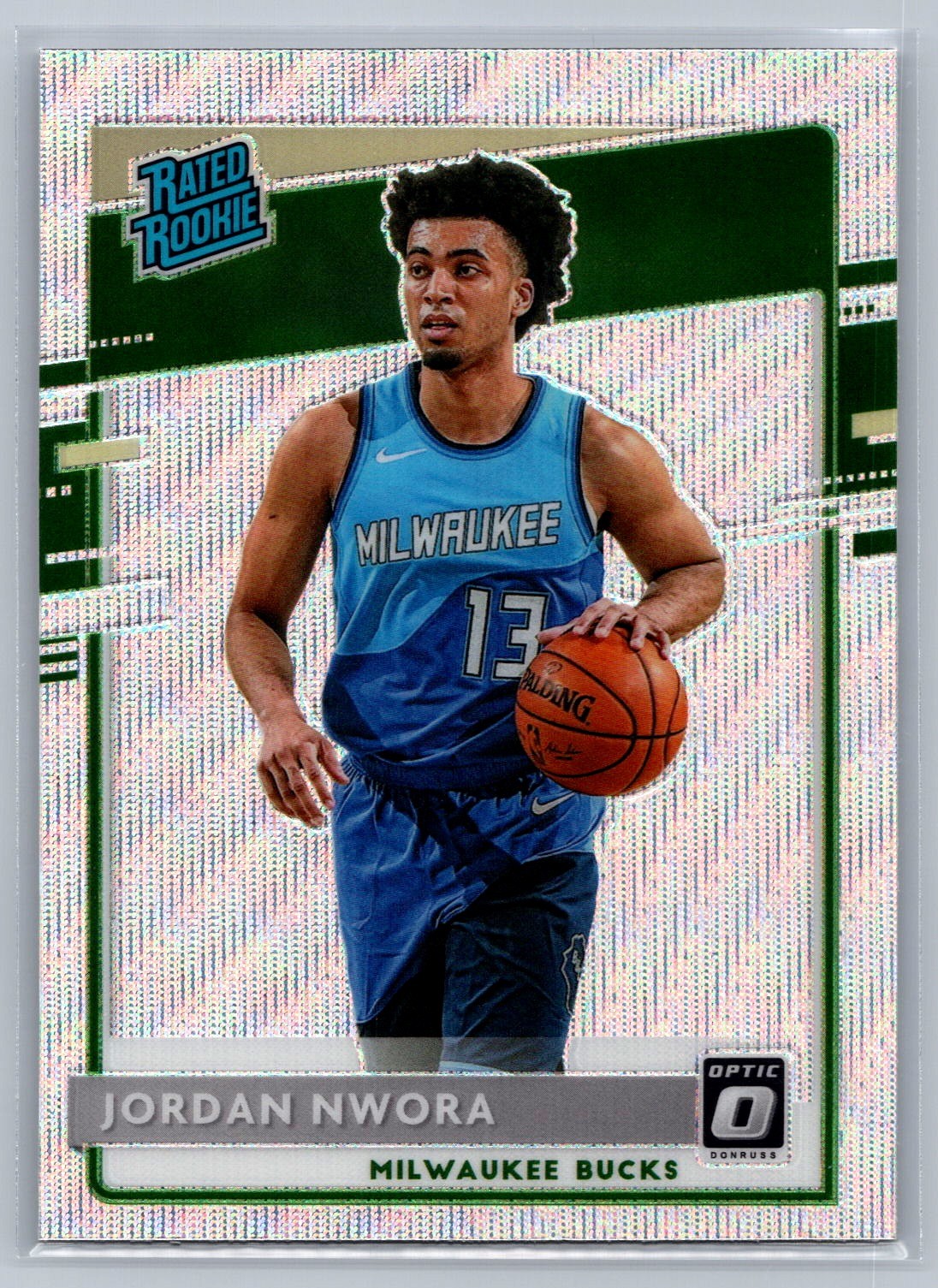 Jordan Nwora 2020-21 Optic Fanatics Silver Wave Rated Rookie #189