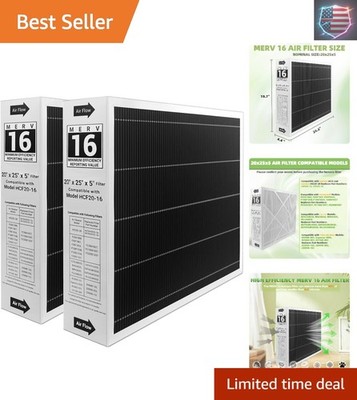 Carbon-Efficient Furnace Air Filter Compatible with Lennox 6675 and Lennox -2...