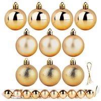 Weihnachtskugeln Tannenbaumkugeln Set 10 StüCk 5 Cm Bruchsicher