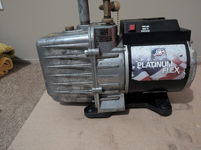 #ad JB Industries Platinum Flex DV 142 FLEX 5 CFM Evacuation Vacuum Pump $320.00