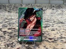 Dracule Mihawk OP14-020 Alternate Art Leader The Azure Sea’s Seven
