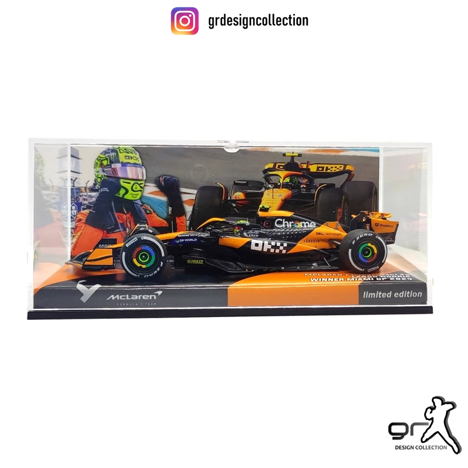 Lando Norris - McLaren MCL38 - F1 Winner Miami GP 2024 / Spark / 1:43 - Immagine 2 di 4