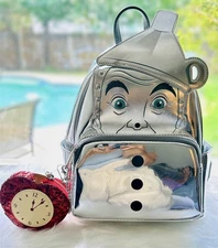 ❤️NEW❤️ Loungefly The Wizard of Oz Tin Man Cosplay Mini Backpack with Coin Purse