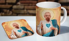 Bryan Cranston Heisenberg Holy Funny Tea / Coffee Mug And Coaster Gift Set