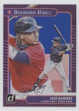 2021 Panini Donruss Diamond Kings Holo Blue Jose Ramirez #8 0aa7