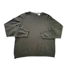 Saks Fifth Avenue Modern 100% Pure Cashmere Sweater Deep Purple Size 3X Women