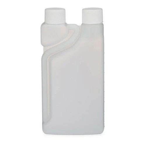Twin Neck Bettix 8oz Measure & Pour Bottle w/ Caps - Angled Dispenser