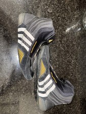 Vintage 2007 Adidas Response Wrestling Black Mesh Shoes Size 10 Men’s Rare