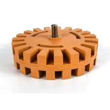 Car Decal Remover Rubber Pinstripe Eraser Wheel Tool For Drill Removes US