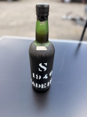 H. M. Borges Madeira Wine Sercial 1940 Trocken 700 ml Flasche Madeira
