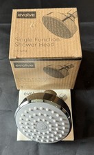 Evolve Single Function Chrome Shower Head 1.5...