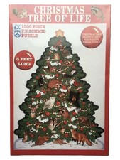 F.X. Schmid Puzzle Christmas Tree of Life 1000 Teile 3 Feet Weihnachtsbaum