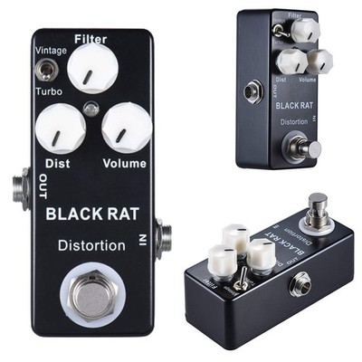 Mosky Classic T-turbo Rat Distortion Guitar Effect Pedal Based on ProCo RAT LED
