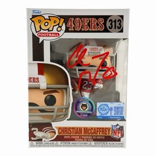 Christian McCaffrey Signed Autographed Funko POP #313 Fanatics LE / 5000