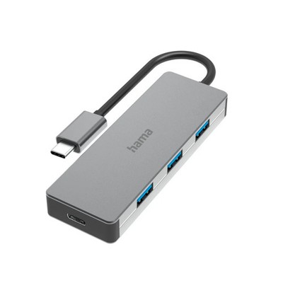 Hama USB-C Hub 4-Port USB 3.2 gen2 10Gb S Aluminum