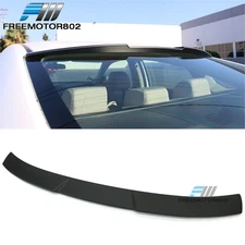 For 16-21 Honda Civic Sedan JDM Style Roof Spoiler Rear Wing Lip Matte Black ABS