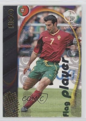 2002 Panini World Cup Japanese Edition Federation Logos Luis Figo Figo #L15 05bt