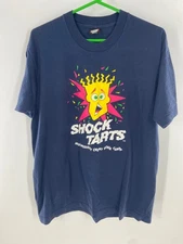Screen Stars Best Shock Tarts Men's Navy XL T-Shirt Single Stitch