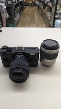  NEAR MINT Pentax Q10 12.4MP Silver Lens Kit 02 5-15mm 06 15-45mm JP