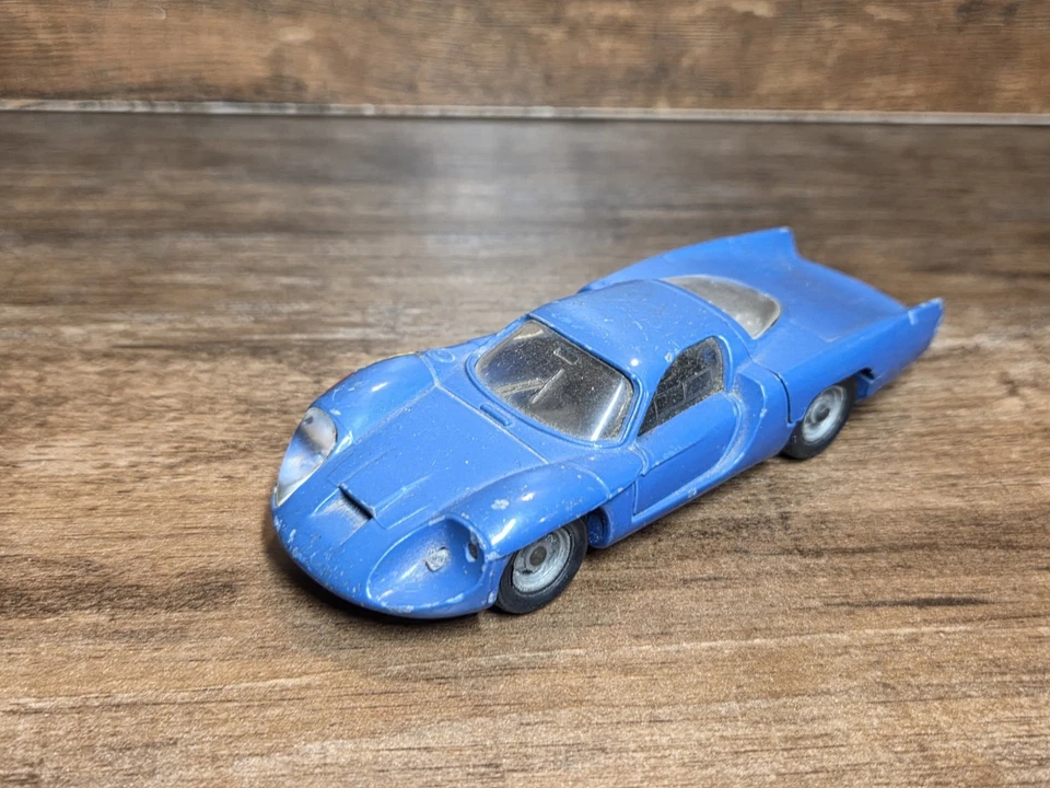 Coche de carreras fundido a presión Solido #30 ALPINE RENAULT 3L modelo #168 4/69 coche azul Foto 3 de 4