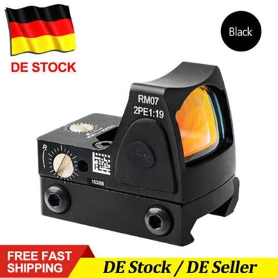 VASTFIRE Mini Red Dot Sight Collimator Reflex Sight Scope fit 20mm Rail