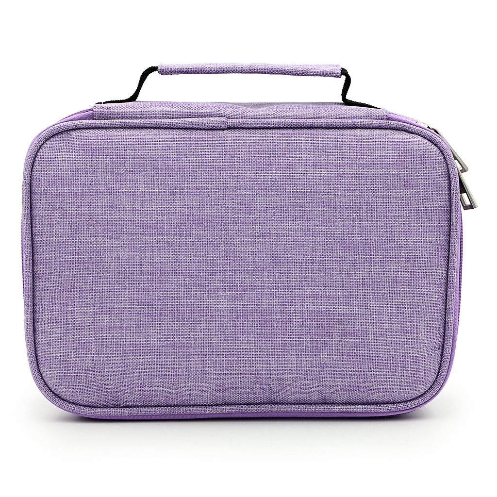 Sac de crayons étui 72 emplacements avec élastiques de maintien individuels