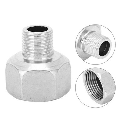 Stainless Steel Reducer Pipe Connector Fitting For Plumbing G1/2in G1in Neu