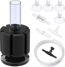 Pawfly Aquarium Sponge Filter, Small Fish Foam Filter with Tubing Suction... 