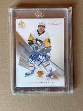 Conor Sheary 2017-18 Upper Deck SP Authentic Limited Auto