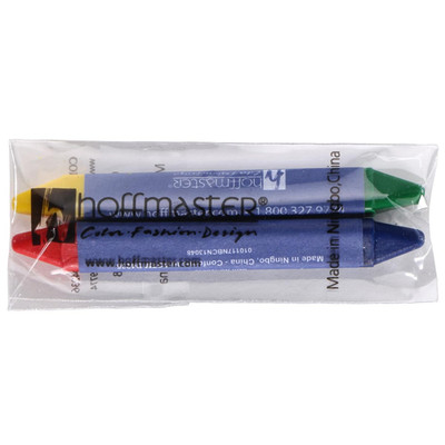 120840 Mini Triangular Double Tipped Crayons, 2-3/4'' Long, (Each Case Holds 500
