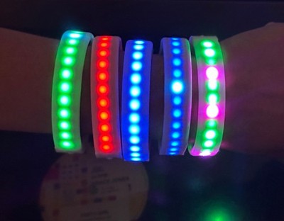 Audio sync glow LED Armband einzigartig bracelet party unisex EDM Rave Festival