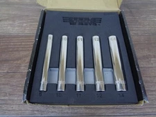 VIM Tools EDM400 5 Piece 1/4" Drive Extra Deep Metric Sockets