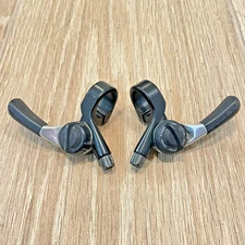 Vintage Suntour Power Control Thumb Shifter 3 x 7 Speed Accushift Left Right Set