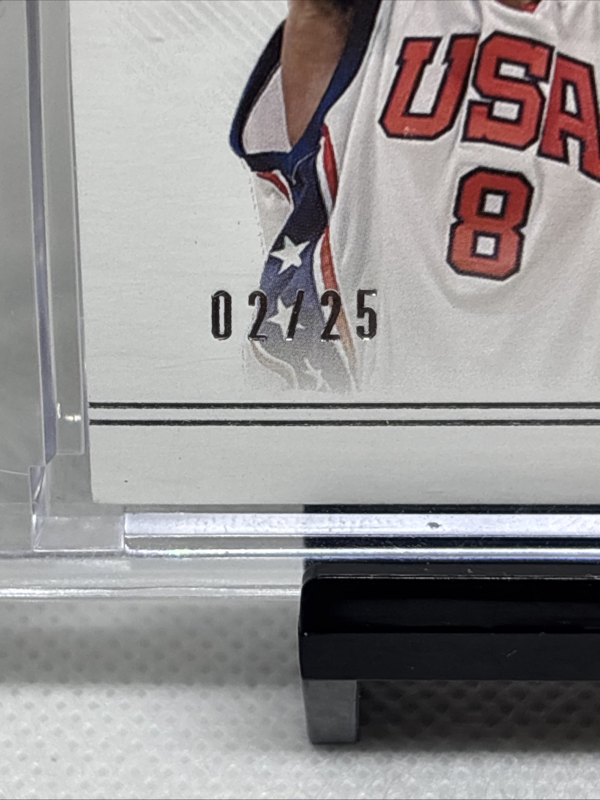 2021-22 Flawless USA Basketball Vince Carter /25 Autograph Auto NBA HOF NM+ view 2