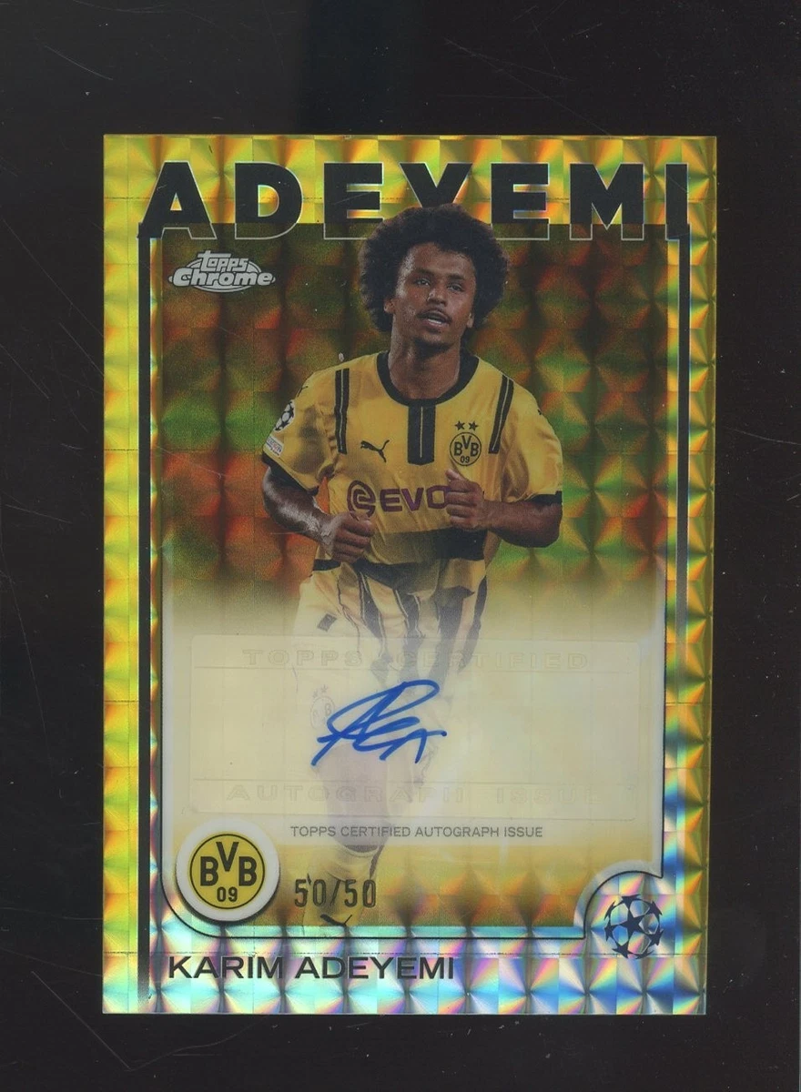 Karim Adeyemi Trading Cards for sale | eBay