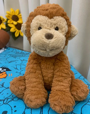 Jellycat Monkey Plush Toy, Medium Fuddlewuddle Brand New with Tags Attached.