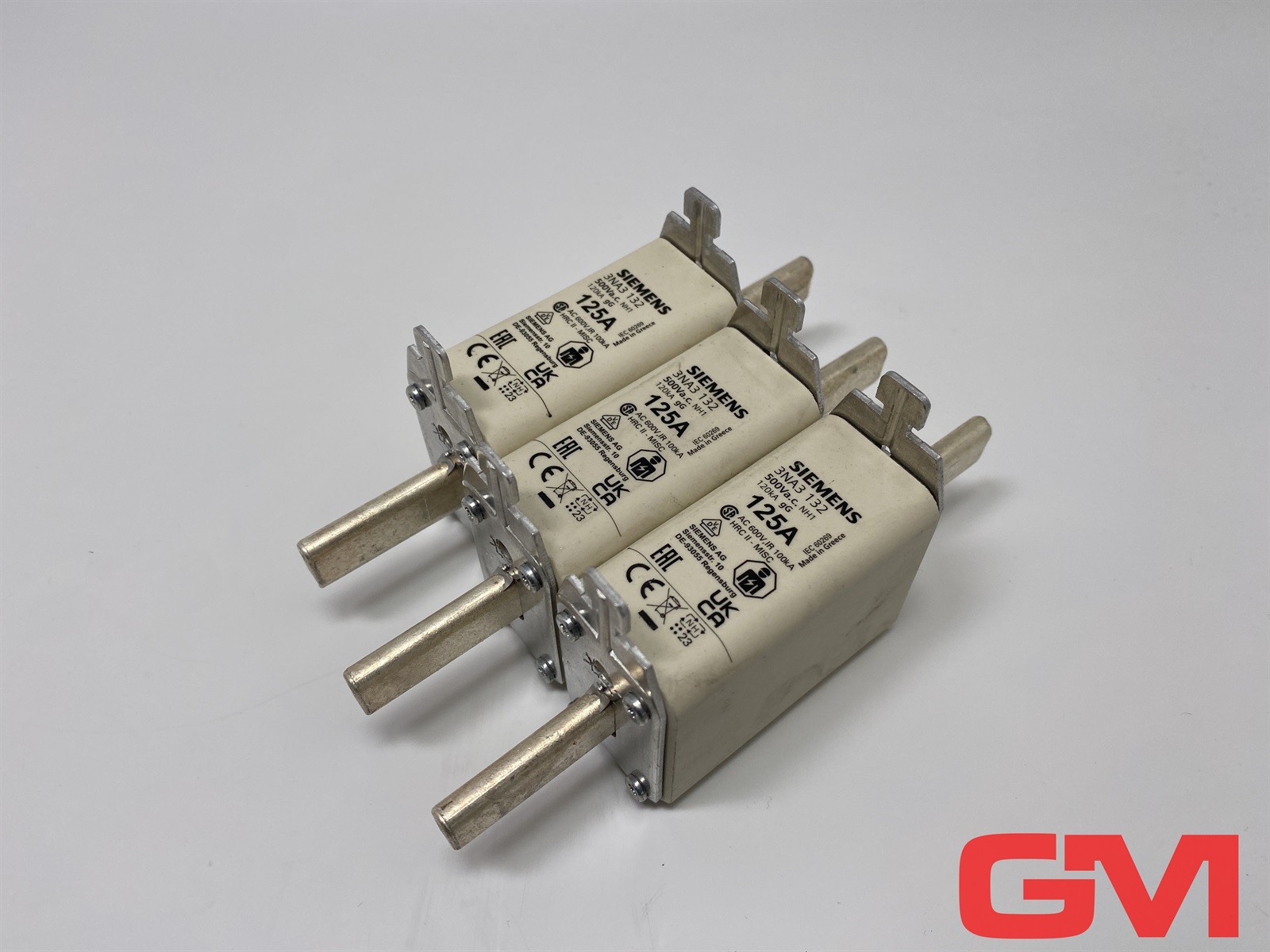 VE 3X Siemens NH Fuse Element NH1 125A