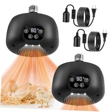 Pack Chicken Coop Heater00W with Lighting and Temperature Control Chicken 2