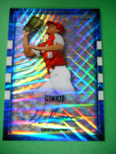 Erik Rivera 2018 Leaf Metal BLUE WAVE All American Baseball Card BA-ER1 SER#5/10