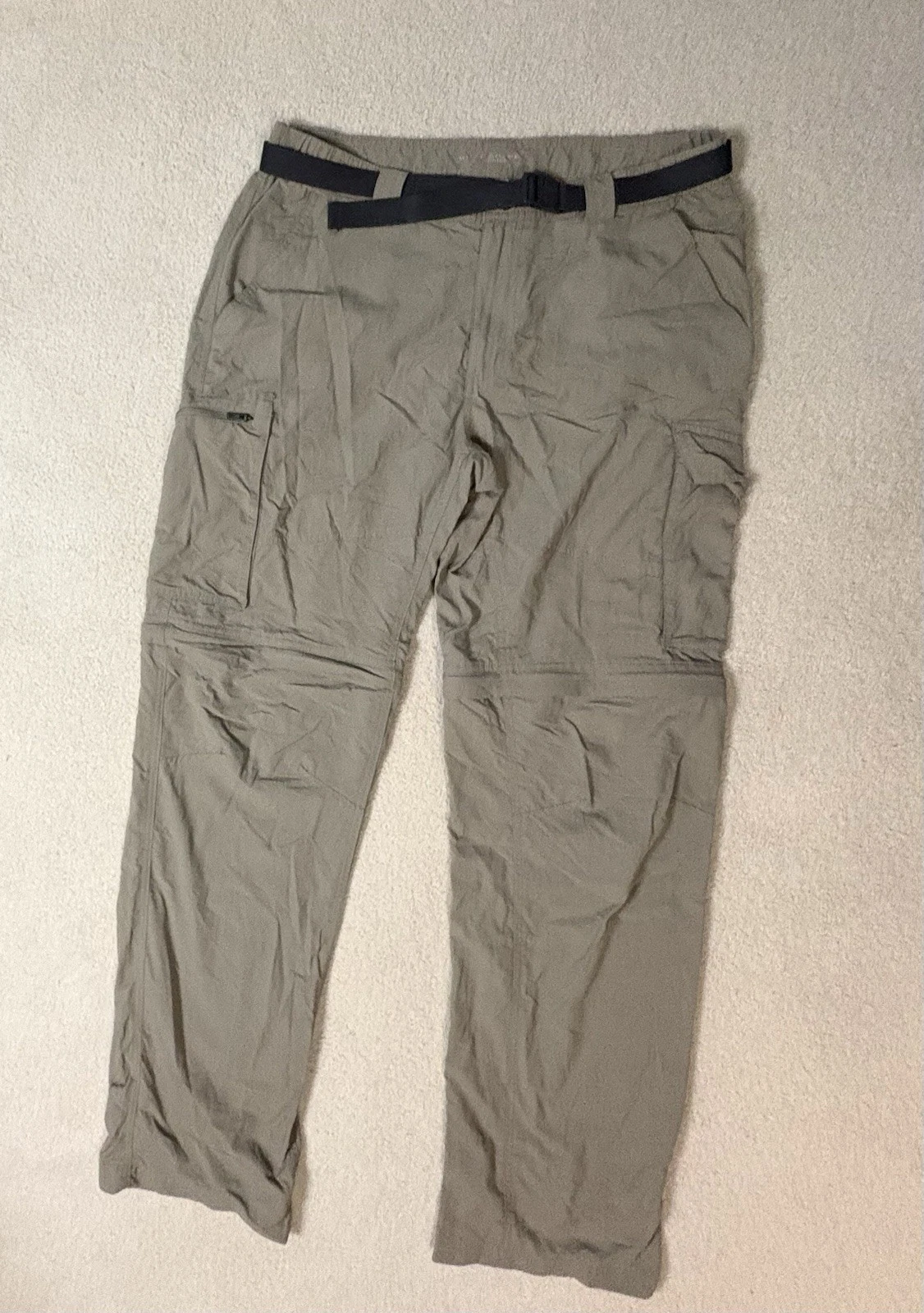 Columbia Convertible Hiking Pants Mens 34x33 Tan Zip Off Nylon Mesh Pockets Belt
Opens in a new wind