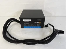 PowerSpec 750W 80 Plus Gold PSX750GSM Switching Power Supply PSU -No Extra Cords
